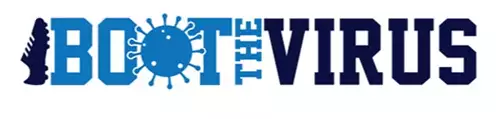 Boot the virus logo